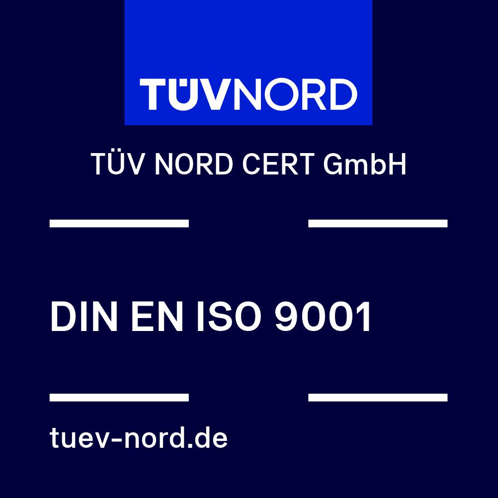 TÜV NORD CERT – DIN EN ISO 9001 Zertifizierung der DoctorBox GmbH