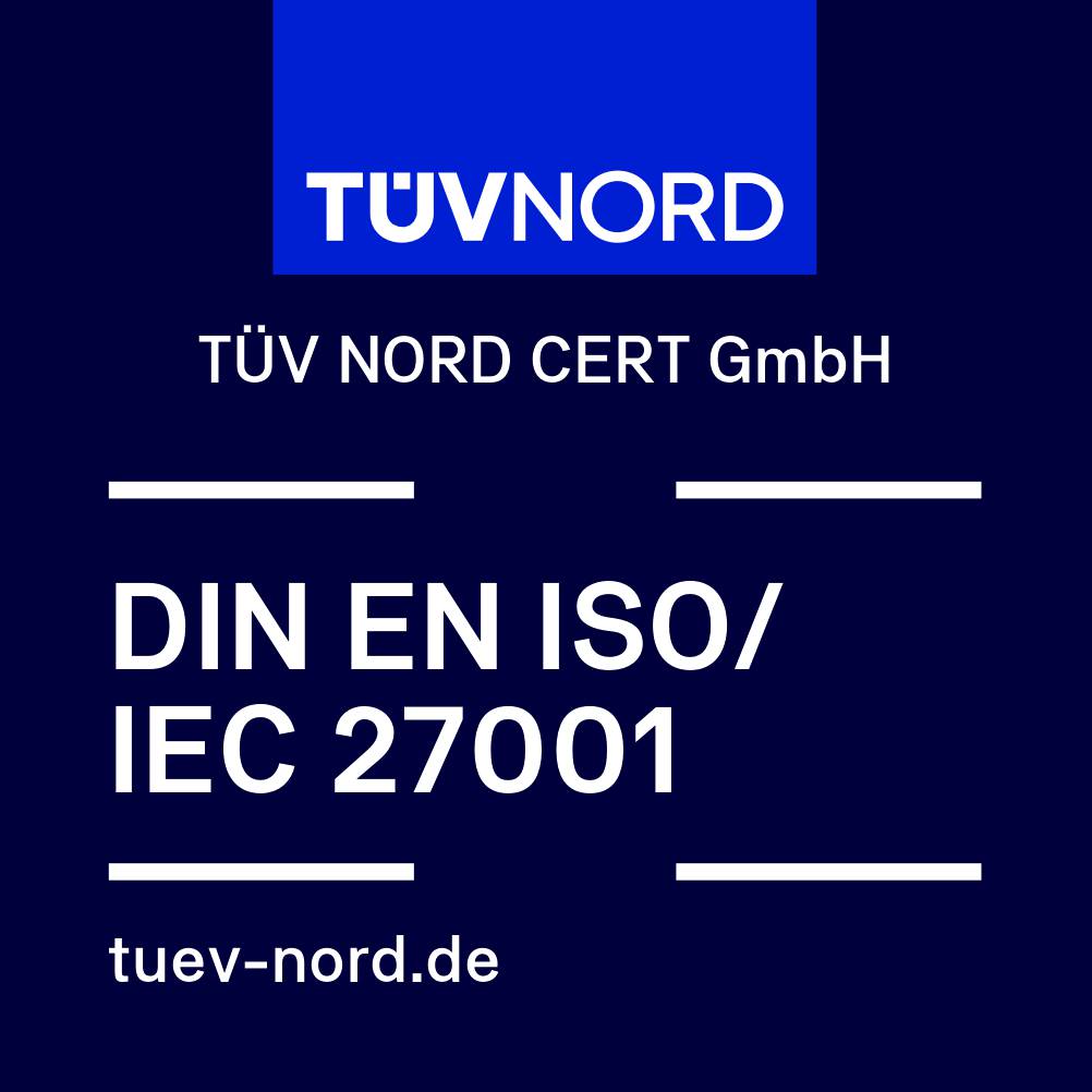 TÜV NORD CERT – DIN EN ISO/IEC 27001 Zertifizierung der DoctorBox GmbH